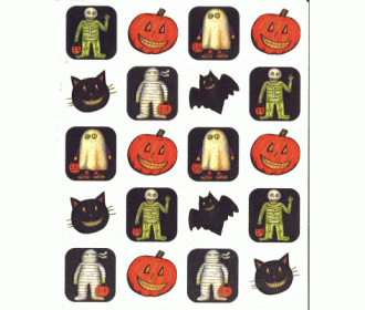 HALLOWEEN STICKERS FROM SUZAN (TCR 5729)