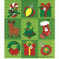 CHRISTMAS PRIZE PACK STICKERS (CD-168047